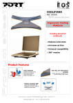 Port Designs Cooling stand for notebook