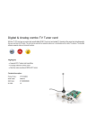 Conceptronic Digital & Analog Combo TV Tuner Card