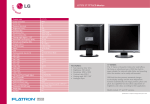 LG 17 series 17" TFT LCD Monitor