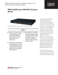 IBM TotalStorage SAN16B-2 Express Model