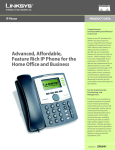 Cisco IP Phone with 2 (Upgradeable to 4 Lines)