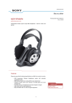 Sony MDR-RF880 style SRS headphones