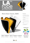 be.ez La Robe 12" iBook (black/white)