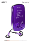 Sony WALKMAN! MP3 player NW-A3000