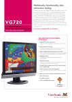 Viewsonic Graphic Series 17" VG720 LCD Display