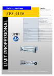 Limit FPS9150 Amplifier