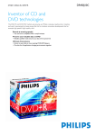 Philips 4.7GB / 120min 8 x DVD+R