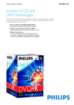 Philips 4.7GB / 120min 8 x DVD+R