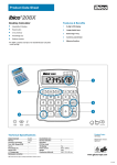 GBC Calculator 208X