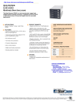 StorCase DE400 5.25" S/P ATA 3HH Frame + (4) PATA LP Carriers, Fan, Black