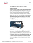 Cisco 4 Port Serial Circuit Emulation over IP network module