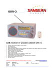 Sangean DDR-3 DAB Radio