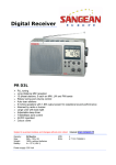 Sangean PR-D3 Radio