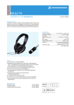 Sennheiser HD 62 TV