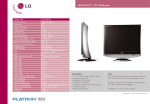 LG M1710A-BZ 17" Black LCD TV