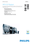 Philips MP3 Mini Hi-Fi System FWM15