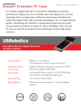 US Robotics Gigabit Ethernet PC Card