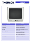 Thomson 21" Mono TV