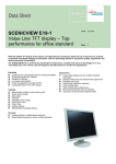 Fujitsu SCENICVIEW Series Monitor LCD 191 SCENICVIEW E19-1