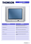 Thomson 29" Extra-Flat Virtual Dolby