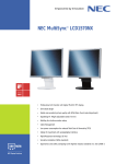 NEC MultiSync® LCD1570NX Black