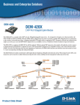 D-Link Module 2port 10GB XFP f DEM-4x transc