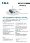 D-Link DWL-900AP 22Mbps 802.11b Wireless Access Point