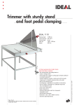 Ideal Graphic application 1110 (sharp knife 25°)