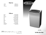 Fellowes Powershred C-220