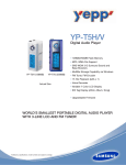 Samsung MP3-SPELER YP-T5H