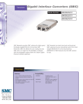 SMC TigerAccess™ GBIC Gigabit Transceiver