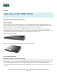 Cisco Catalyst 4948 48 10/100/1000 ports & 4 SFP, SMI, Layer3