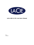LaCie DT USB2.0 PCI CARD/4 + 1 PORTS/NEC CHIP (20 UNITS)