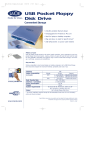 LaCie MOBILITY POCKET FLOPPY DRIVE 4X/USB/MAC/PC