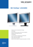 NEC MultiSync LCD1560NX