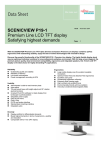 Fujitsu SCENICVIEW P19-1S