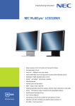 NEC MultiSync® LCD2180UX