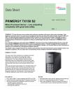Fujitsu PRIMERGY S2 TX150
