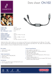 Sitecom Adapter Cable