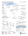 Ergotron DS100 Outboard Pole Clamps