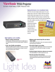 Viewsonic Video Projector PJ 550