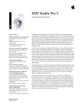 Apple Up DVD Studio Pro vx>3 FR CD Mac