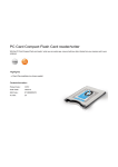 Conceptronic PC Card CF Card Reader/Writer