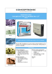 Conceptronic USB 2.0 Hard Disk Box 3.5"