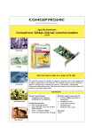 Conceptronic Internal 56Kbps V.92 Voice/Fax/Modem