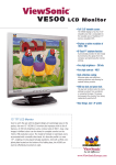 Viewsonic 15IN 29MM 1024X768 62HZ