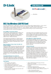 D-Link AirPlusExtremeG+ PCI 802.11g Wless Card