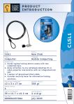 Case Logic Laptop Security Lock