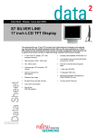 Fujitsu 17IN S7 SILVER TFT ANA