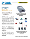 D-Link PRINTSERVER NW TCP IP NT